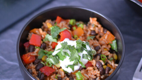Casserole de riz à la mexicaine