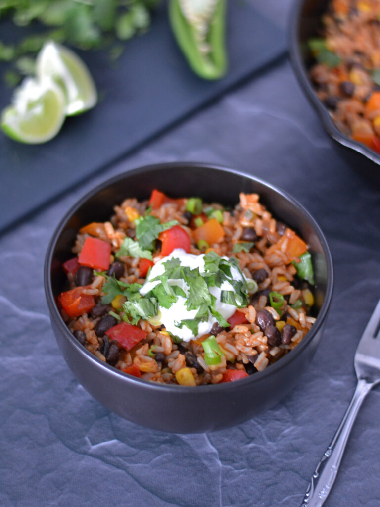 Casserole de riz à la mexicaine