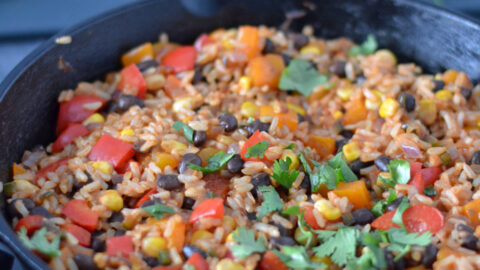 Casserole de riz à la mexicaine