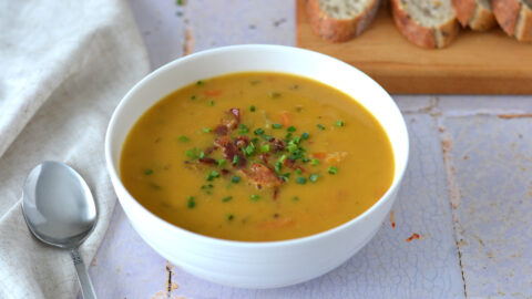 Soupe aux pois à la mijoteuse