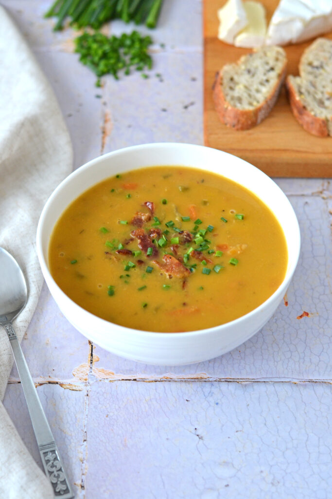 Soupe aux pois à la mijoteuse