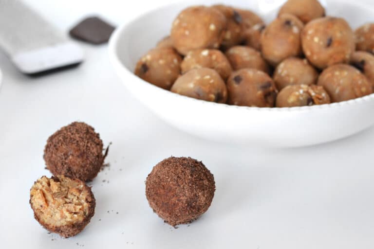 Boules d&rsquo;énergie au beurre d&rsquo;arachide