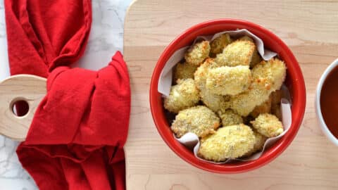 Fromage en grains pané