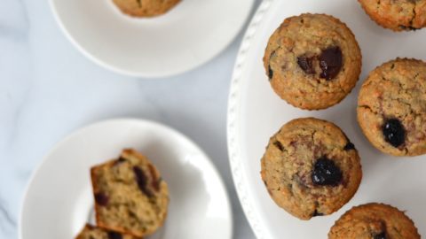 Muffins aux fruits overnight