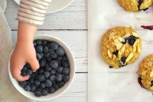 Galettes aux bleuets et à l'érable