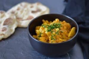 Poulet au beurre mi-végé