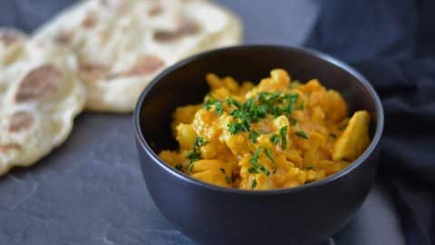 Poulet au beurre mi-végé