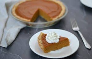 Tarte à la citrouille