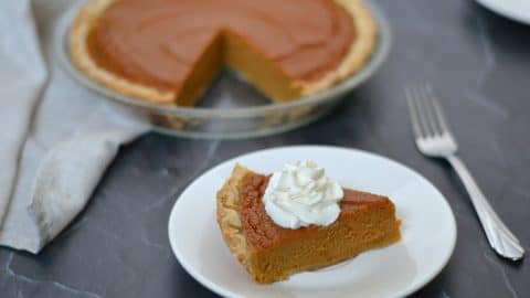 Tarte à la citrouille