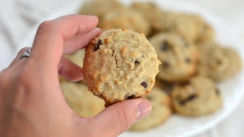 Biscuits aux brisures de chocolat et haricots blancs biscuits aux brisures de chocolat
