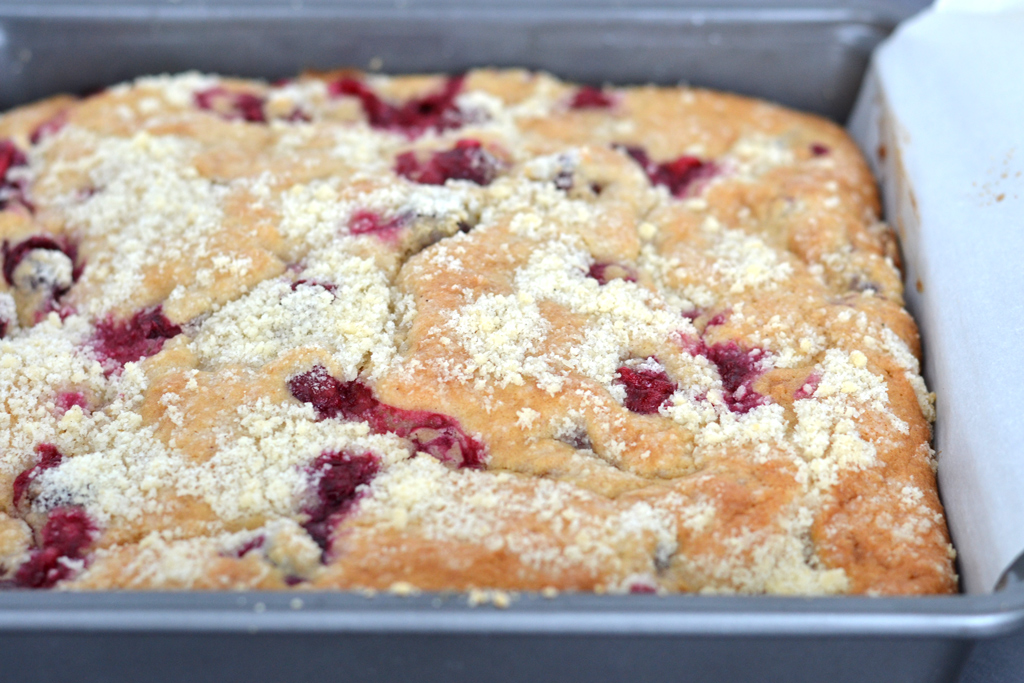 Gâteau déjeuner aux canneberges