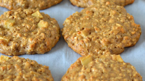 Galettes aux pommes à la mélasse